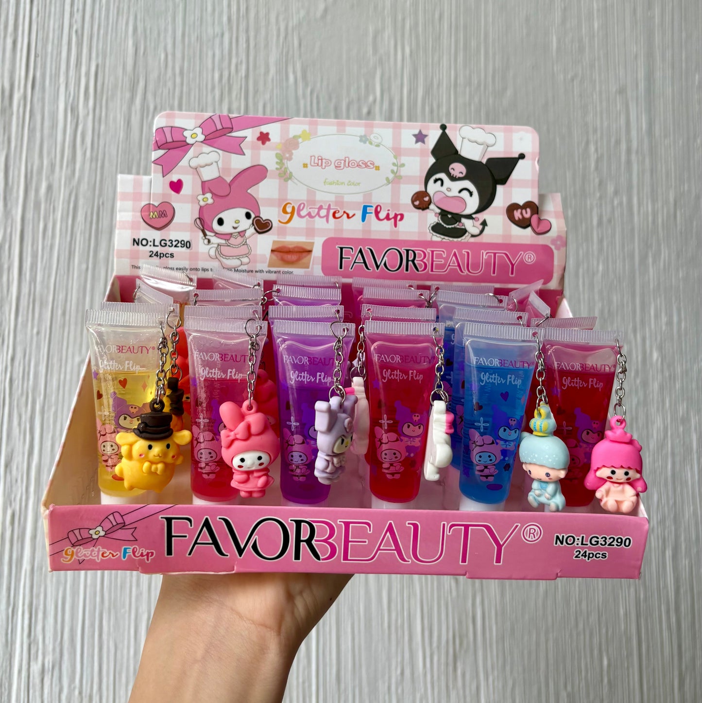 GLOSS SANRIO CON LLAVERO